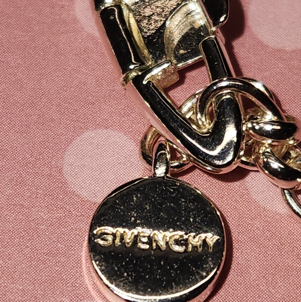 $2138, Givenchy Lace Pattern Clear Swarovski Crys… - image 2